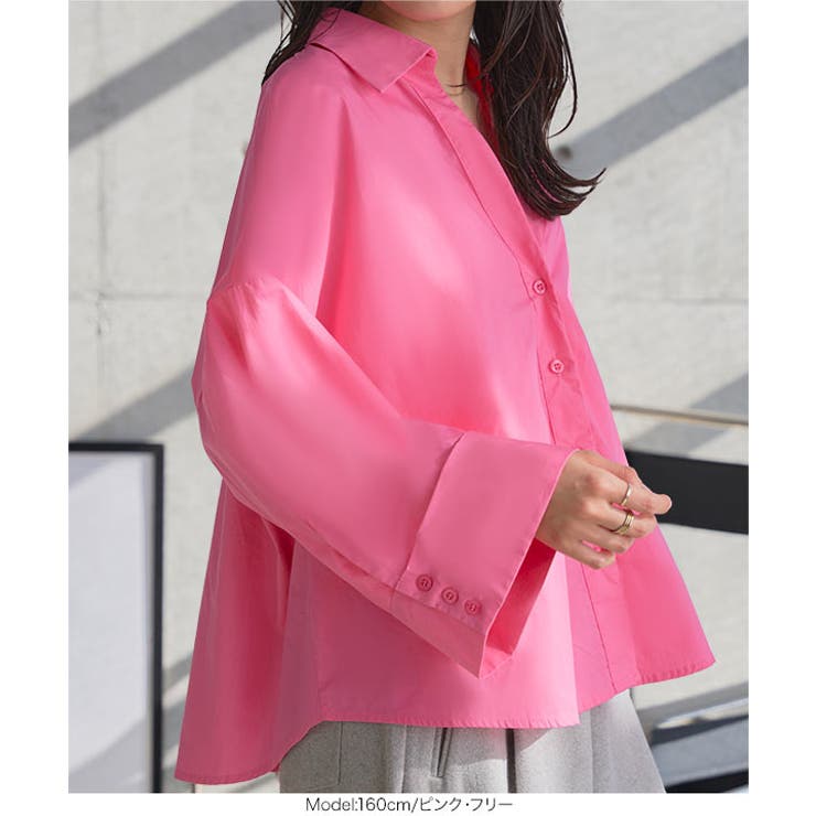 ワイドスリーブブラウス［C7758］ ワイドスリーブ ブラウス | KOBE LETTUCE | 詳細画像6 