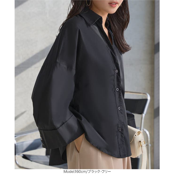 ワイドスリーブブラウス［C7758］ ワイドスリーブ ブラウス | KOBE LETTUCE | 詳細画像8 