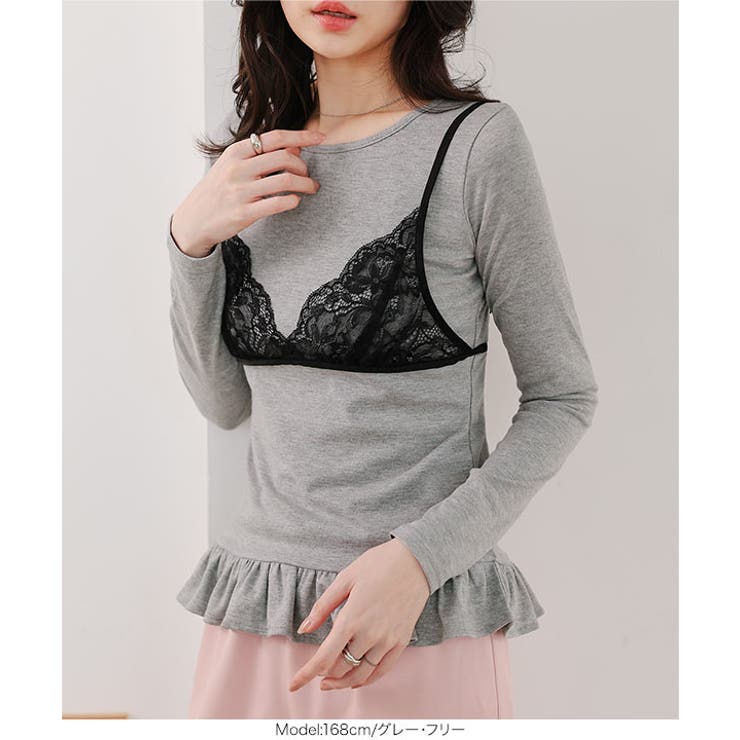 フリルヘムロンT［C7795］ フリルヘム ロンt | KOBE LETTUCE | 詳細画像5 