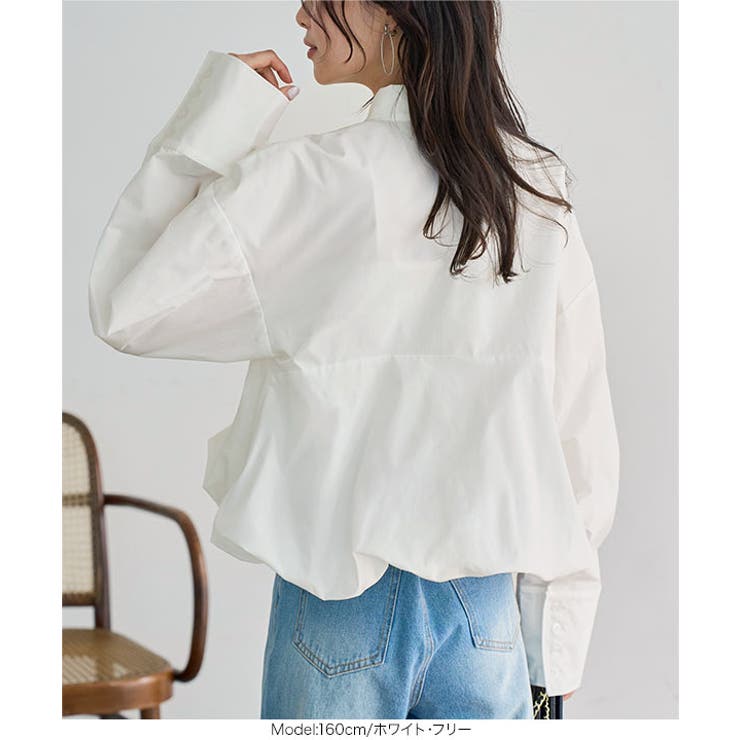 バルーンショートシャツ［C7806］ バルーン ショートシャツ | KOBE LETTUCE | 詳細画像3 