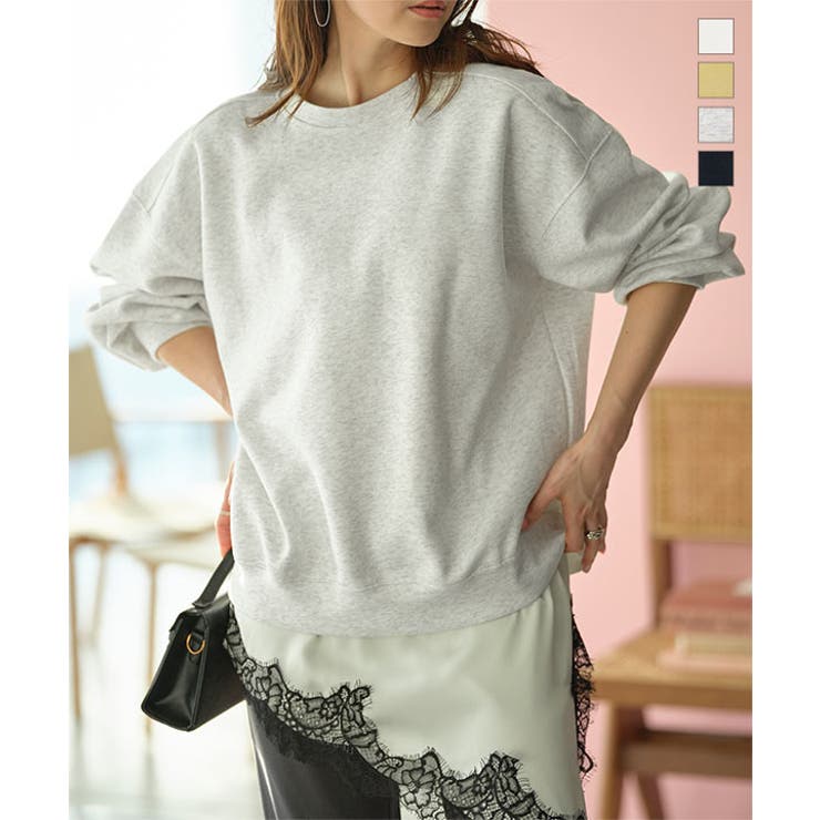 ボリューミースウェットトップス［C7817］ スウェット トップス | KOBE LETTUCE | 詳細画像1 