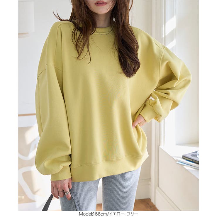 ボリューミースウェットトップス［C7817］ スウェット トップス | KOBE LETTUCE | 詳細画像6 