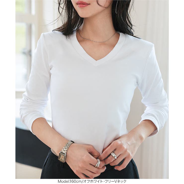 選べる2タイプ 肩パッド入りロンT［C7821］ 肩パッド入り | KOBE LETTUCE | 詳細画像9 