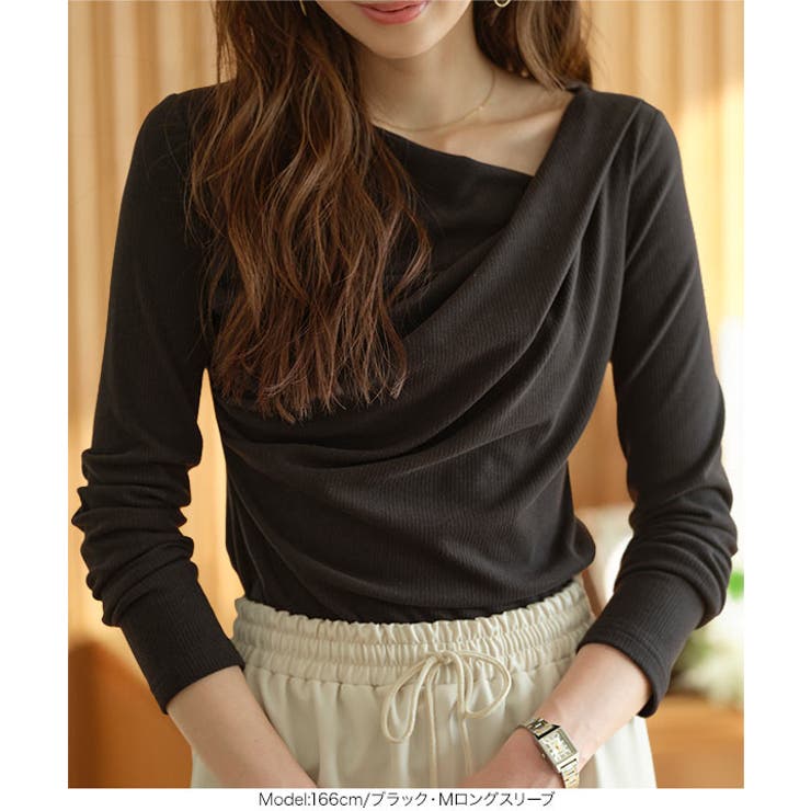 ドレープトップス［C7834］ ドレープトップス カットソー | KOBE LETTUCE | 詳細画像5 