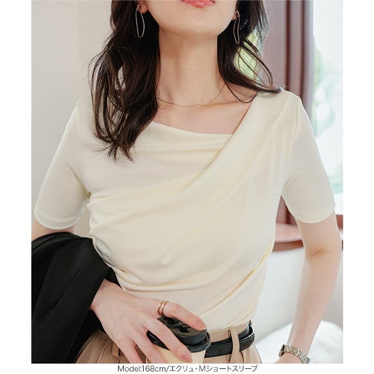 ドレープトップス［C7834］ ドレープトップス カットソー | KOBE LETTUCE | 詳細画像8 