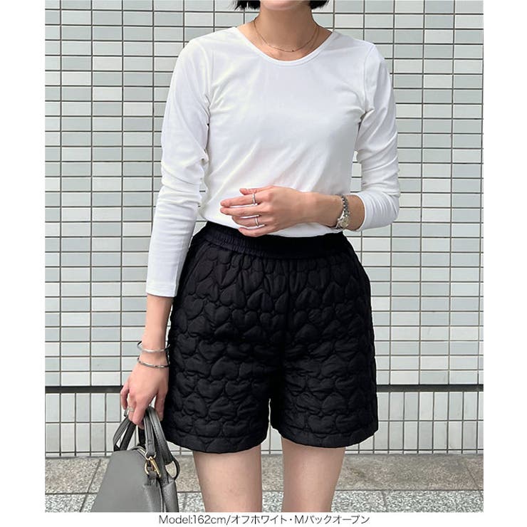 [ yuiさんコラボ ]選べる2タイプ長袖 デザインカットソー［C7853］ | KOBE LETTUCE | 詳細画像14 