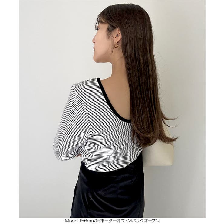 [ yuiさんコラボ ]選べる2タイプ長袖 デザインカットソー［C7853］ | KOBE LETTUCE | 詳細画像24 