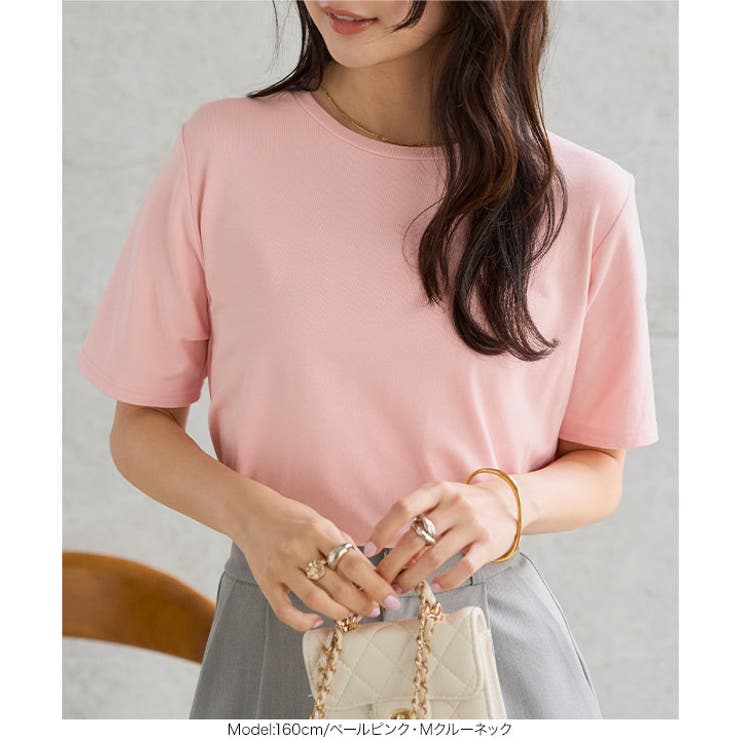 クルーネックorVネックレーヨンTシャツ［C7953］ クルーネックorVネック… | KOBE LETTUCE | 詳細画像11 