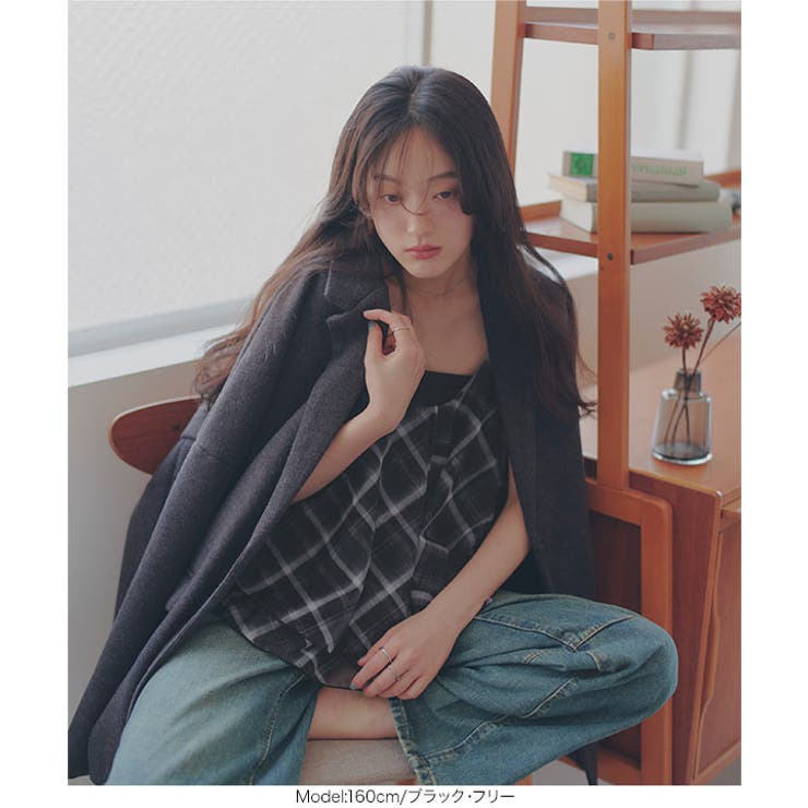 チェック柄シアービスチェ［C7997］ チェック柄シアービスチェ