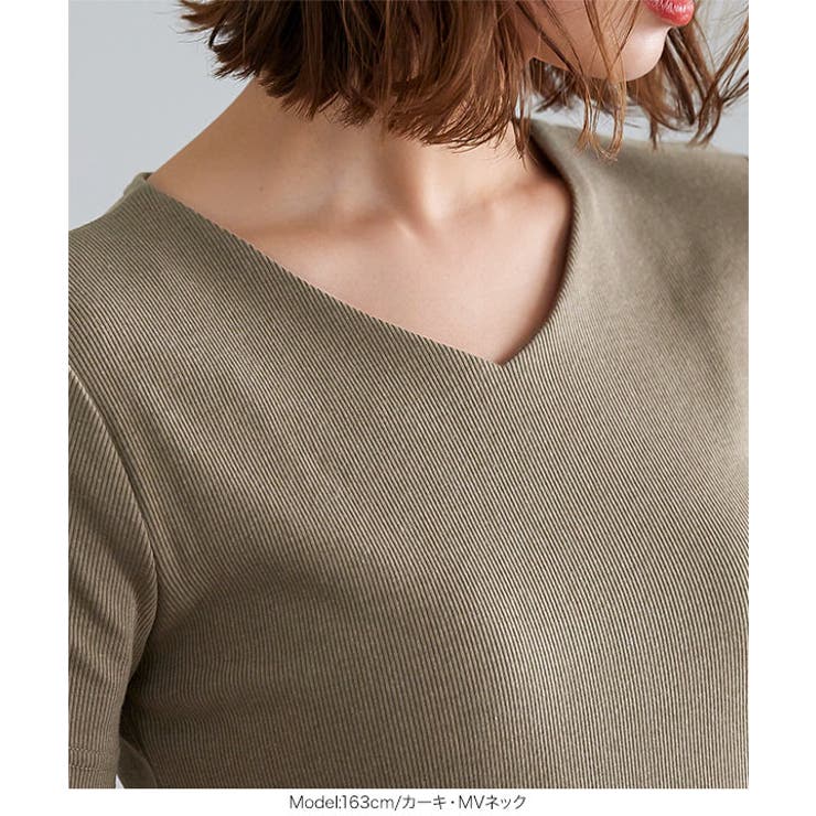 選べる2タイプ前身二重半袖Tシャツ［C365E］ | KOBE LETTUCE | 詳細画像5 