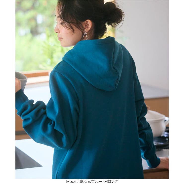 [ぬく盛り] マキシパーカーワンピース［E1121］ | KOBE LETTUCE | 詳細画像14 