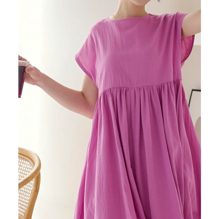 ラズベリー | ロングワンピース ワンピース ノースリワンピ | KOBE LETTUCE