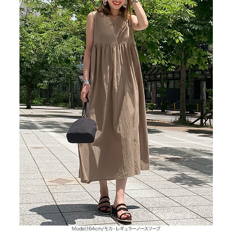 ロングワンピース ワンピース ノースリワンピ | KOBE LETTUCE | 詳細画像16 