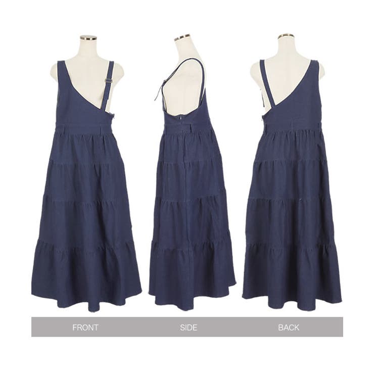 希少♡ヒステリックミニ　デニムワンピース　ジャンバースカート　95cm パンダ こじ様専用 ヒステリックミニデニムジャンパースカート140