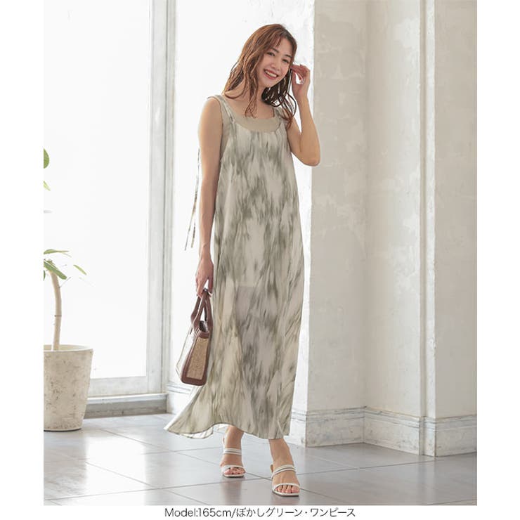 選べる2タイプ キャミソールチュニックワンピース [E2841]レディース | KOBE LETTUCE | 詳細画像19 