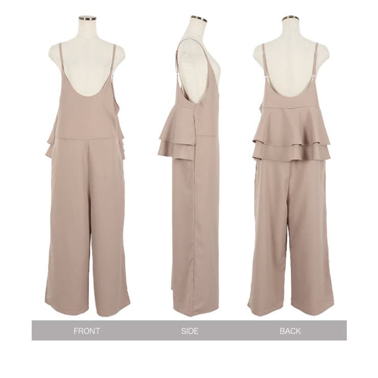 バックフリルキャミオールインワン レディース ボトムス | KOBE LETTUCE | 詳細画像17