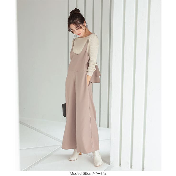 バックフリルキャミオールインワン レディース ボトムス | KOBE LETTUCE | 詳細画像5