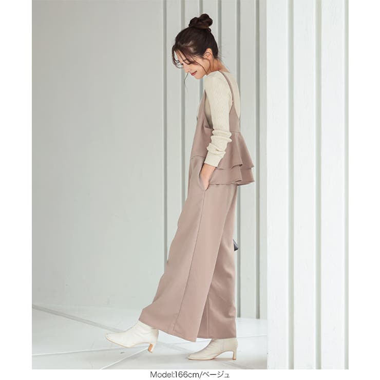 バックフリルキャミオールインワン レディース ボトムス | KOBE LETTUCE | 詳細画像7