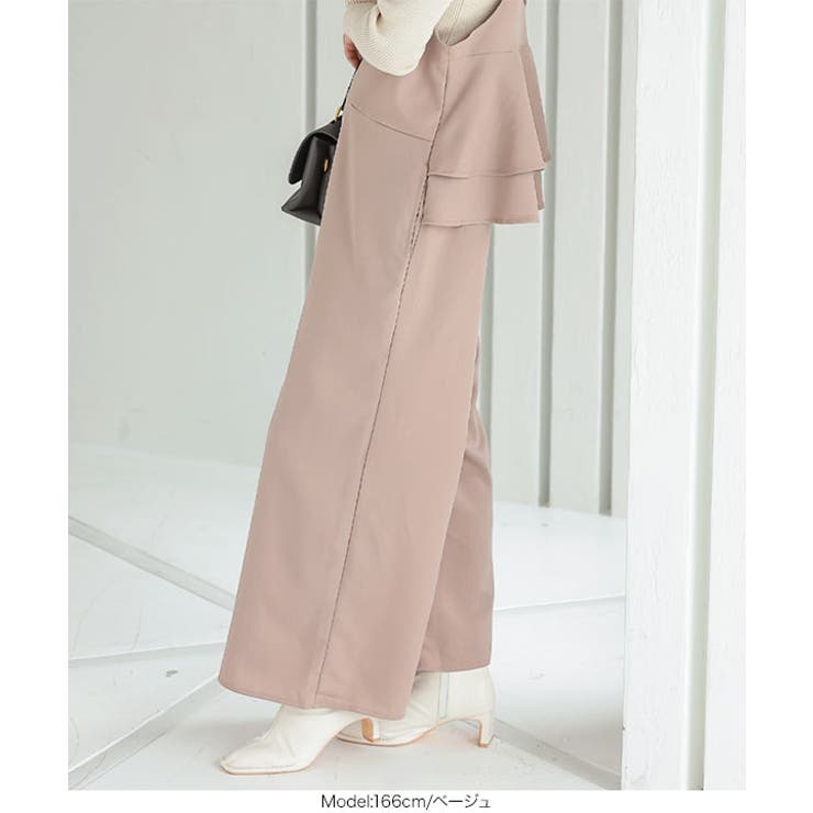 バックフリルキャミオールインワン レディース ボトムス | KOBE LETTUCE | 詳細画像8