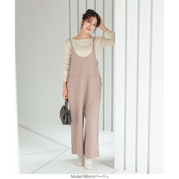 バックフリルキャミオールインワン レディース ボトムス | KOBE LETTUCE | 詳細画像9