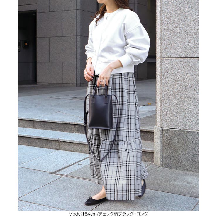 前後2WAYティアードワンピース レディース ロング丈 | KOBE LETTUCE | 詳細画像28 