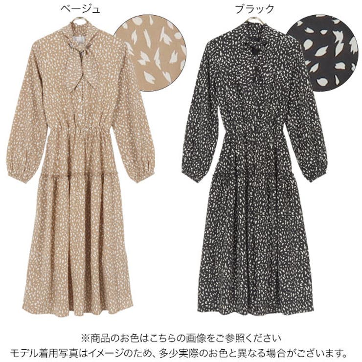 2wayワイドボウタイワンピース [E2946] レディース | KOBE LETTUCE | 詳細画像2 