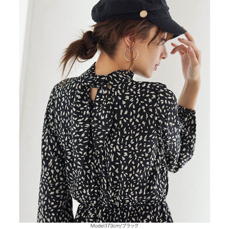 2wayワイドボウタイワンピース [E2946] レディース | KOBE LETTUCE | 詳細画像12 