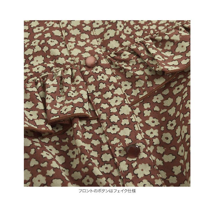 花柄フリルワンピース [E2974] レディース | KOBE LETTUCE | 詳細画像15 