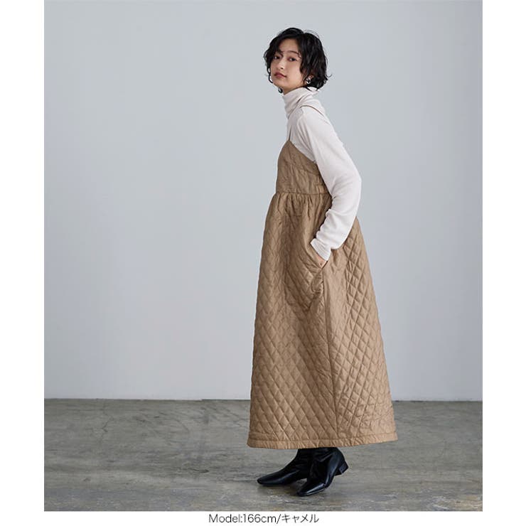 キルティングキャミワンピース［E3209］[品番：KO000013398]｜KOBE