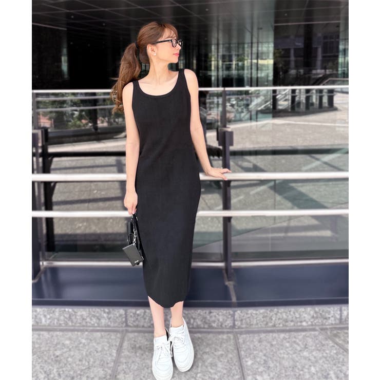 Tiered off shoulder knit dress – Riu