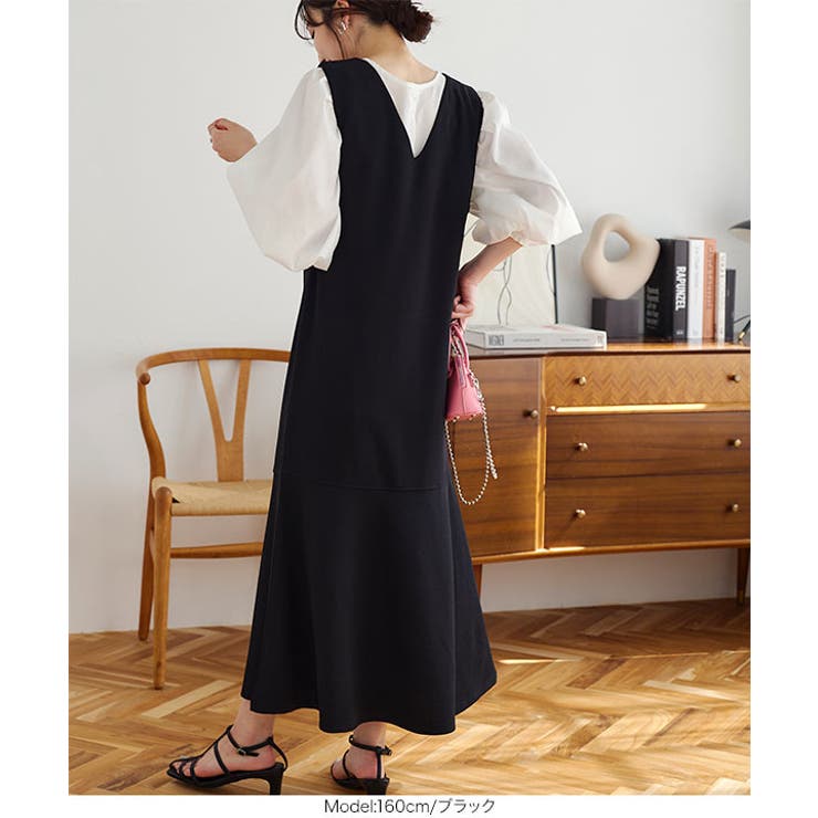  細見えストレッチマーメイドジャンスカ | KOBE LETTUCE | 詳細画像6 