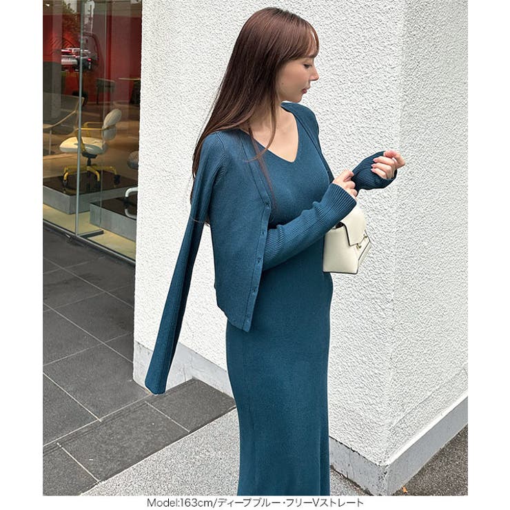 Rib ロングスリーブ　ワンピース プラージュ Plage 《追加予約》Rib ロングスリーブ ワンピース 3