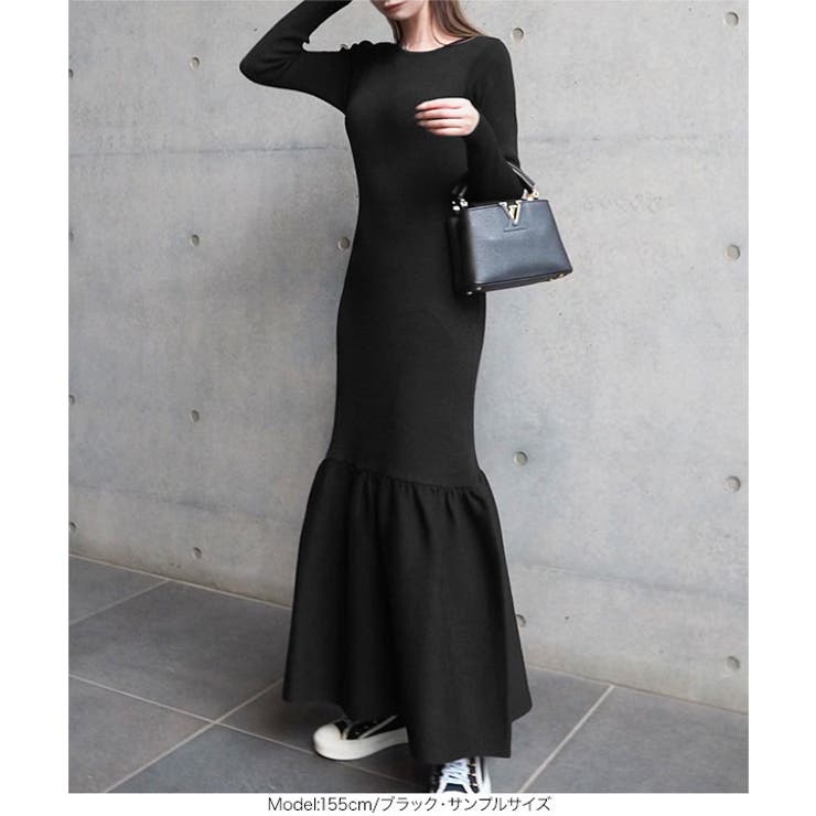 BRIEFING ポロワンピース 黒 フリル裾 S ブリーフィング BRIEFING ポロワンピース 黒 フリル裾 S ブリーフィング