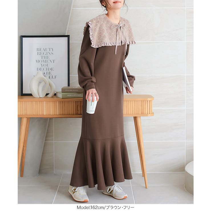 マーメイドスウェットワンピース［E3434］ | KOBE LETTUCE | 詳細画像8 