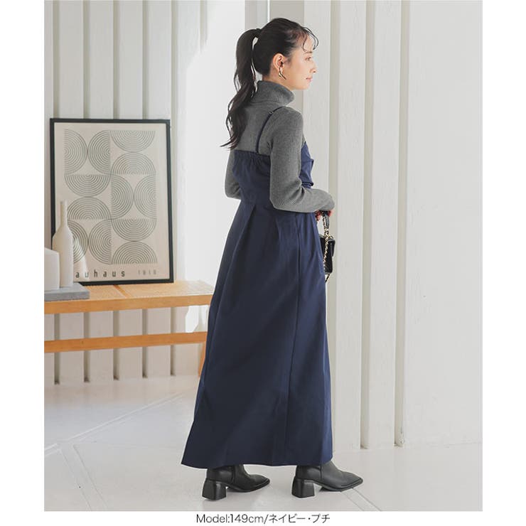 [ Petitle / プチレ ] ドレープベアキャミワンピース［E3446］ | KOBE LETTUCE | 詳細画像11 