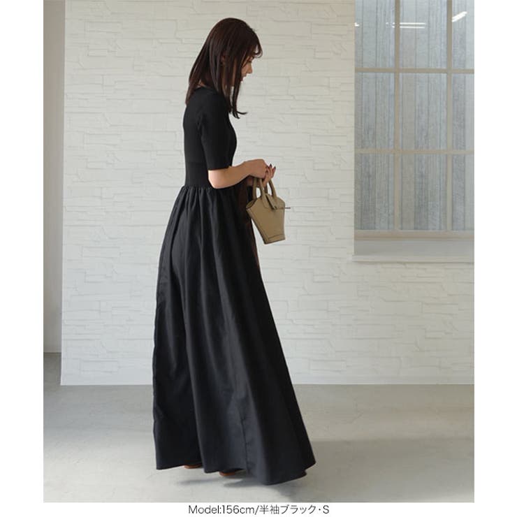 [ kiminaさんコラボ ]カップ付きドッキングワンピース［E3453］ | KOBE LETTUCE | 詳細画像19 