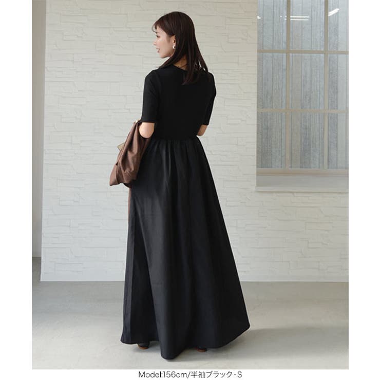 [ kiminaさんコラボ ]カップ付きドッキングワンピース［E3453］ | KOBE LETTUCE | 詳細画像22 