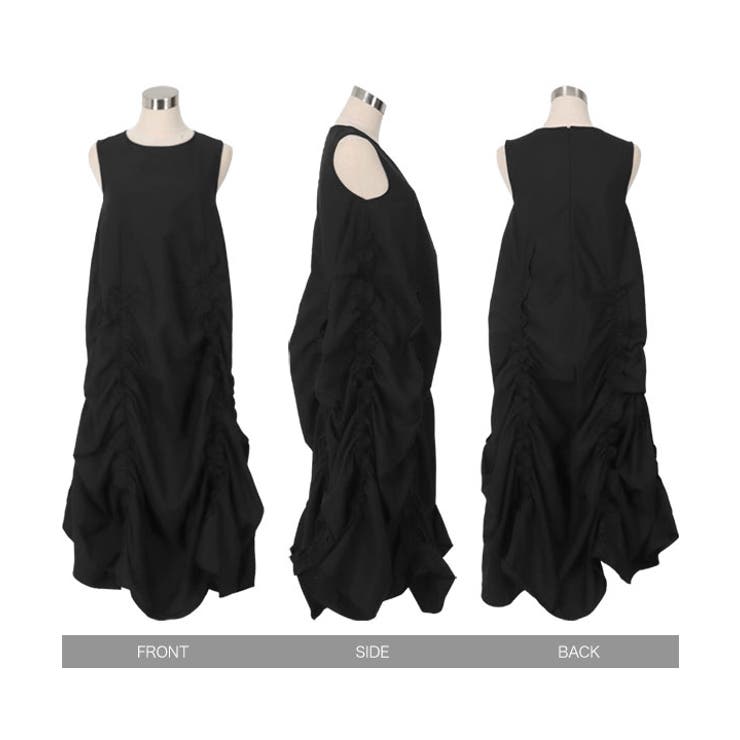 [ 春名亜美さんコラボ ]シャーリングフリルワンピース［E3455］ | KOBE LETTUCE | 詳細画像32 