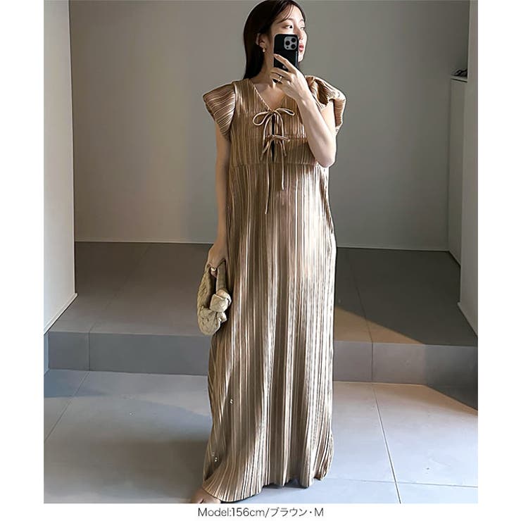 前後2wayプリーツワンピースマタニティワンピ 産前産後 ささゆい | KOBE LETTUCE | 詳細画像20 