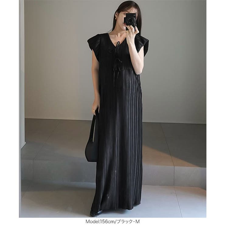 前後2wayプリーツワンピースマタニティワンピ 産前産後 ささゆい | KOBE LETTUCE | 詳細画像25 