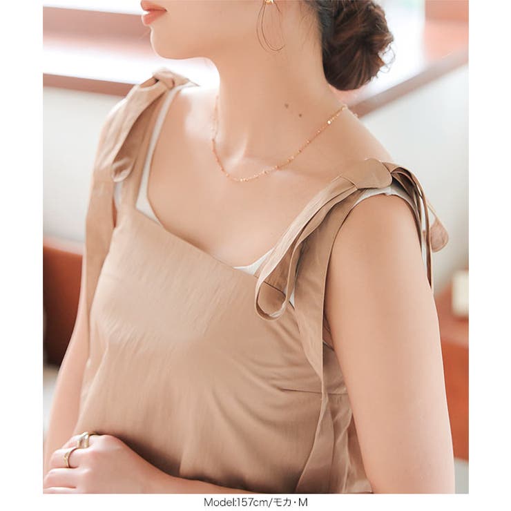 ショルダーリボンティアードビスチェ［E3471］ | KOBE LETTUCE | 詳細画像3 