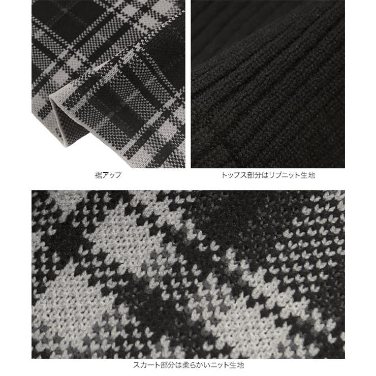 ノースリーブニットワンピース［E3481］ | KOBE LETTUCE | 詳細画像12 