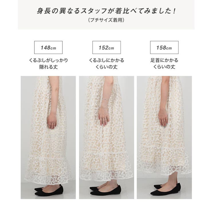 ⭐︎A/P⭐︎讃美歌ワンピース♬細身(日本製) 花柄刺繍シアーワンピース プチレ ノースリワンピ[品番