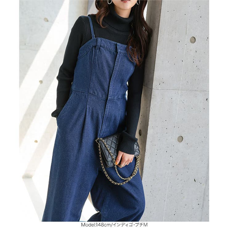 キャミストラップ ビスチェ風 デニム | KOBE LETTUCE | 詳細画像3 