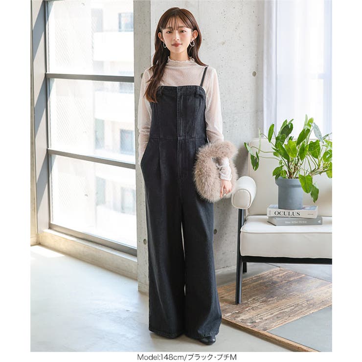 キャミストラップ ビスチェ風 デニム | KOBE LETTUCE | 詳細画像7 