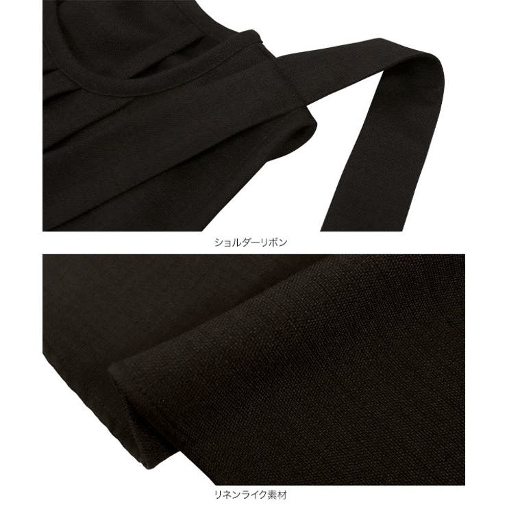 ショルダーリボン バックオープン ワンピース | KOBE LETTUCE | 詳細画像14 