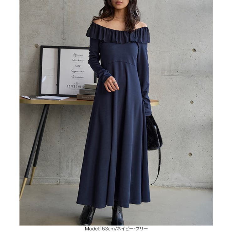 2wayフリルカラーワンピース 2way フリルカラー | KOBE LETTUCE | 詳細画像2 