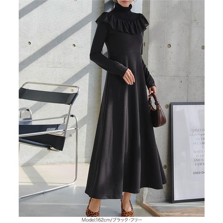 2wayフリルカラーワンピース 2way フリルカラー | KOBE LETTUCE | 詳細画像7 