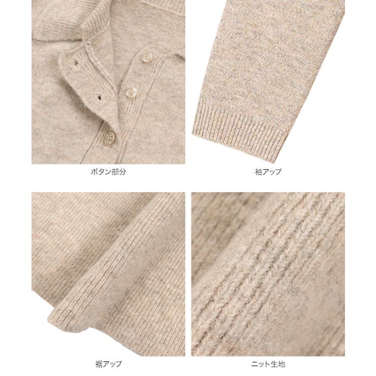 ポロニットワンピース ポロニット ワンピース | KOBE LETTUCE | 詳細画像11 