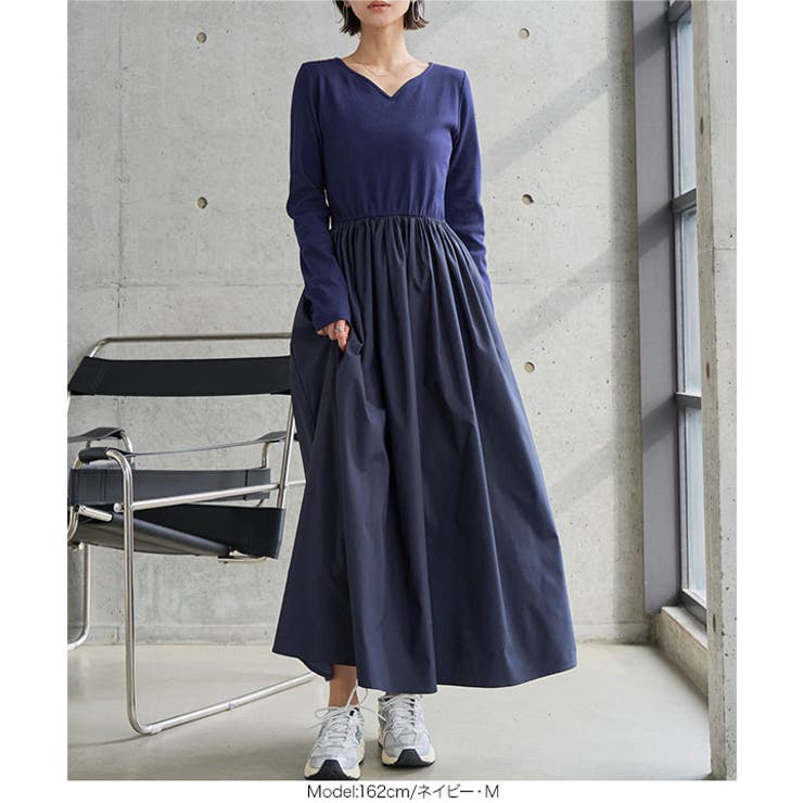 ハートネックドッキングワンピース［E3577］ | KOBE LETTUCE | 詳細画像7 